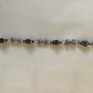 Bracelet - skull stainless steel